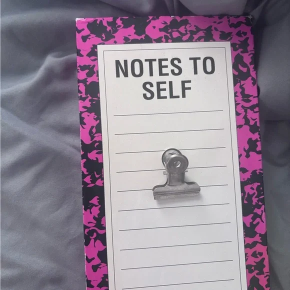 Pink and Black Clip Board - Picture 2 of 2